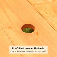 Load image into Gallery viewer, Sportspower Wooden Picnic Table With Separated Bench