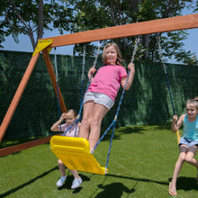Load image into Gallery viewer, Sportspower Brighton Wooden Swing Set with 3 Swings
