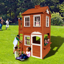 Load image into Gallery viewer, Sportspower Double Decker Wood Playhouse