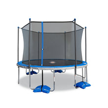 Load image into Gallery viewer, TruJump 12 ft. Trampoline with Spin-n-Light & Water Anchors