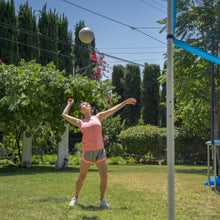 Load image into Gallery viewer, TruJump 14' Trampoline With Basketball Hoop, Badminton, and Volleyball