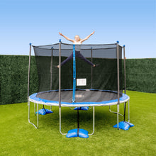 Load image into Gallery viewer, TruJump 12 ft. Trampoline with Spin-n-Light &amp; Water Anchors
