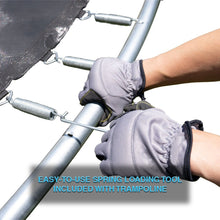 Load image into Gallery viewer, TruJump 12 ft. Trampoline with Spin-n-Light & Water Anchors