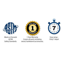 Load image into Gallery viewer, Sportspower Rectangular Sandbox with 2 Wooden Bench and Ground Liner