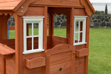 Load image into Gallery viewer, Sportspower Swing N' Play Wooden Playhouse