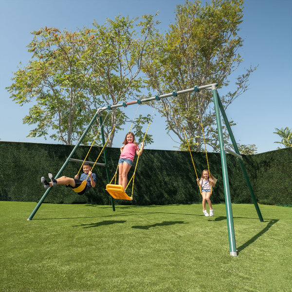 Sportspower Denali 10' Metal Swing Set - Top 8 Questions About Powder-Coated Steel Swing Sets and Rust