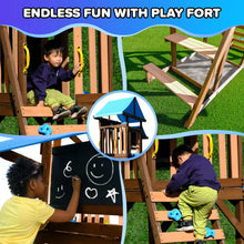 Load image into Gallery viewer, Rosemont wooden swing set
