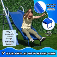 Load image into Gallery viewer, Swing and Play metal swing set
