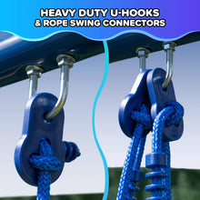 Load image into Gallery viewer, Swing and Saucer Metal Swing Set
