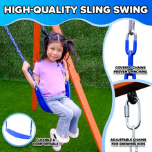 Load image into Gallery viewer, Wildwood wood swing set

