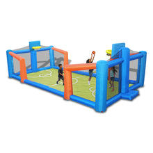 Load image into Gallery viewer, Fly Slama Jama Inflatable Backyard Basketball Court
