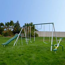 Load image into Gallery viewer, Live Oak Metal Swing and Slide Set
