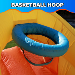Inflatable Backyard Bounce House  Half Pipe