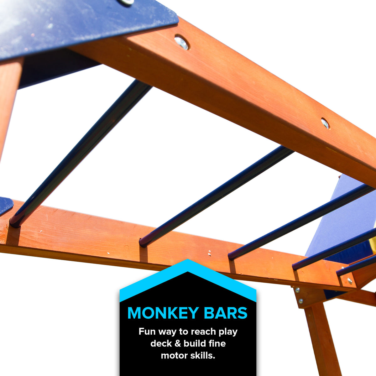 Grand Mesa Wooden Swing Set SportsPowerSwingSets