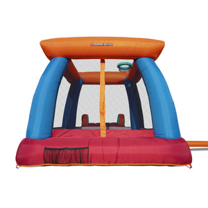 Inflatable Bounce House With Basketball Hoop