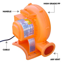 Load image into Gallery viewer, Sportspower 750W Electric Air Blower for Inflatable Bounce Houses &amp; Water Slides
