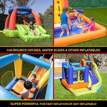 Load image into Gallery viewer, Sportspower 750W Electric Air Blower for Inflatable Bounce Houses &amp; Water Slides

