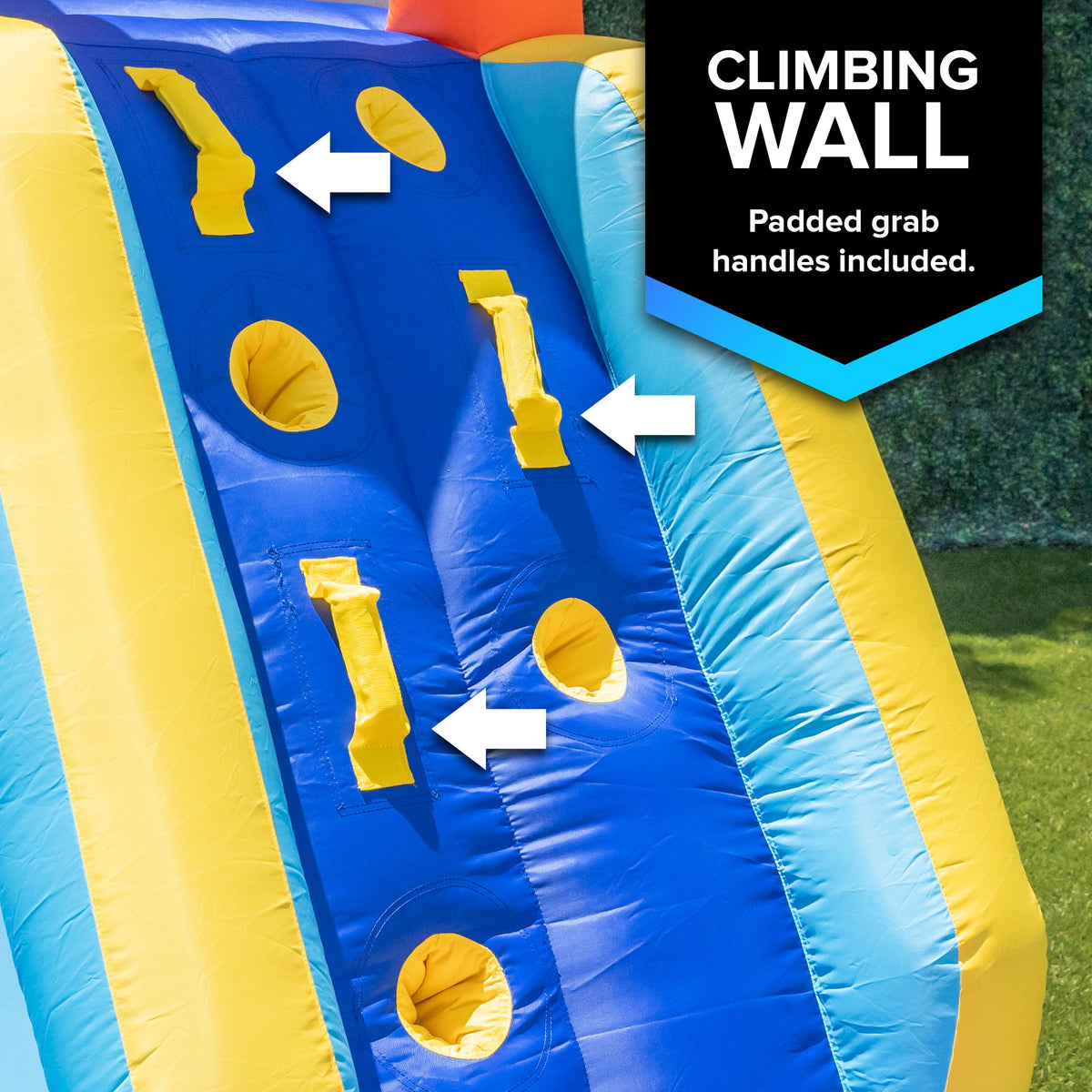 Big Wave Inflatable Big Wave 2 Water Slide Backyard Inflatable Jumper – SportsPowerSwingSets