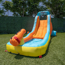 Load image into Gallery viewer, Sportspower My 1st Inflatable Water Slide with Splash Pool &amp; Water Cannon
