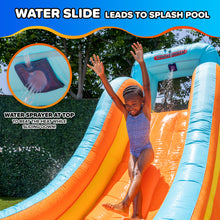 Load image into Gallery viewer, Sportspower My 1st Inflatable Water Slide with Splash Pool &amp; Water Cannon
