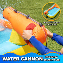 Load image into Gallery viewer, Sportspower My 1st Inflatable Water Slide with Splash Pool &amp; Water Cannon
