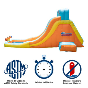 Sportspower My 1st Inflatable Water Slide with Splash Pool & Water Cannon