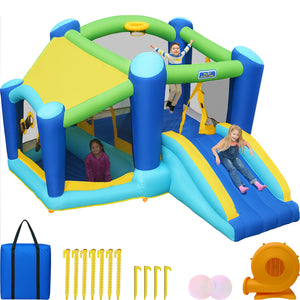 My 1st Jump N Slide Bounce House with Ball Pit