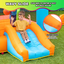 Load image into Gallery viewer, Sportspower My 1st Bounce House™ with Soccer Goal &amp; Basketball Hoop
