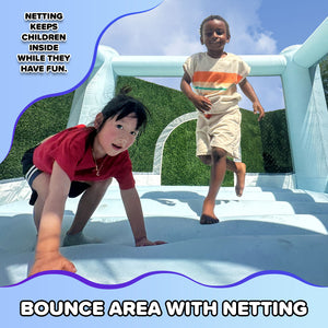 Sportspower My 1st Jump N Play Inflatable Bounce House with Slide