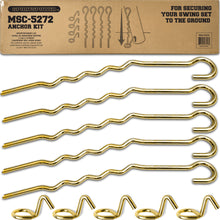 Load image into Gallery viewer, Sportspower Swing Set Metal Ground Anchor Kit
