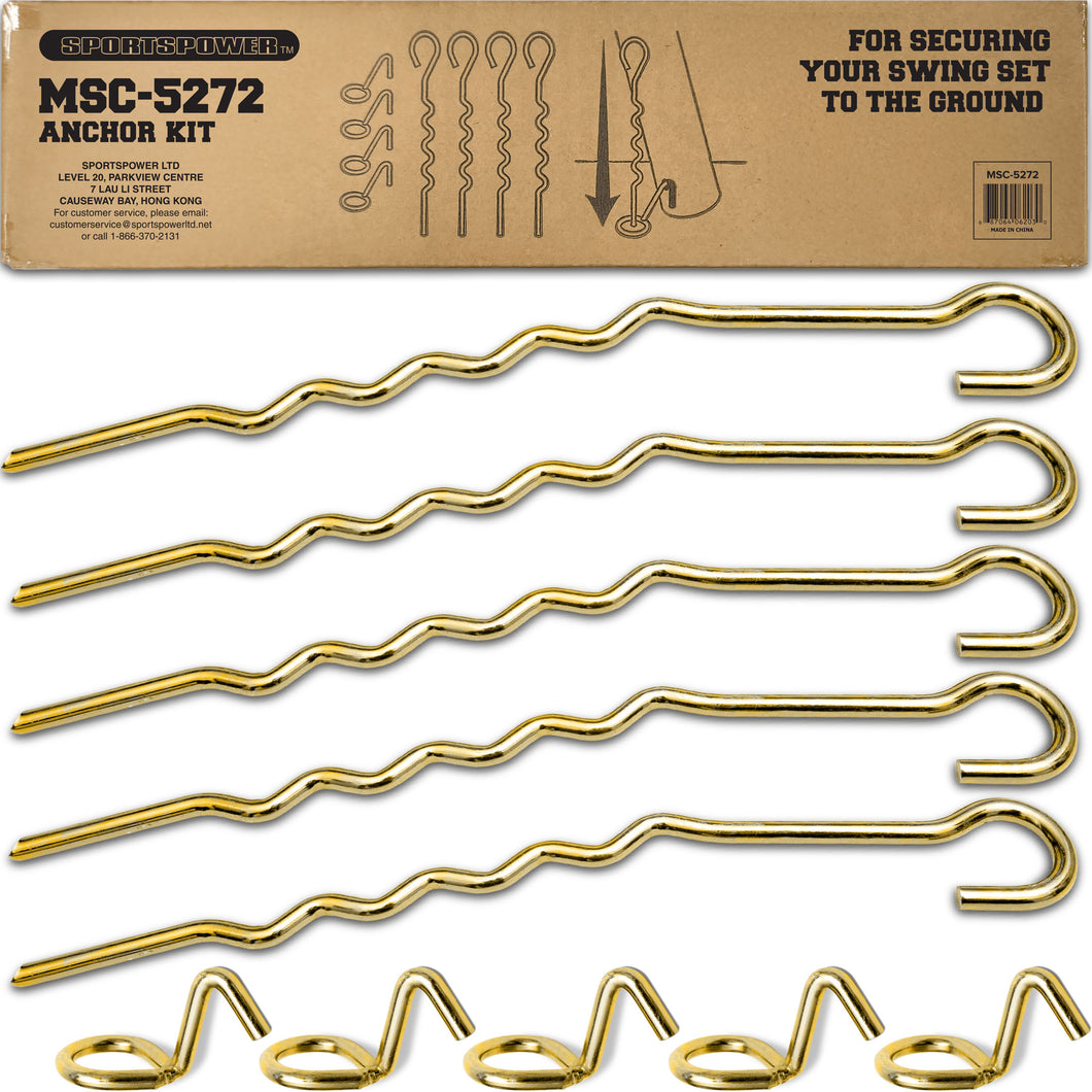 Sportspower Swing Set Metal Ground Anchor Kit