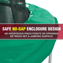 Load image into Gallery viewer, TruJump 12 Foot Green Trampoline with Enclosure
