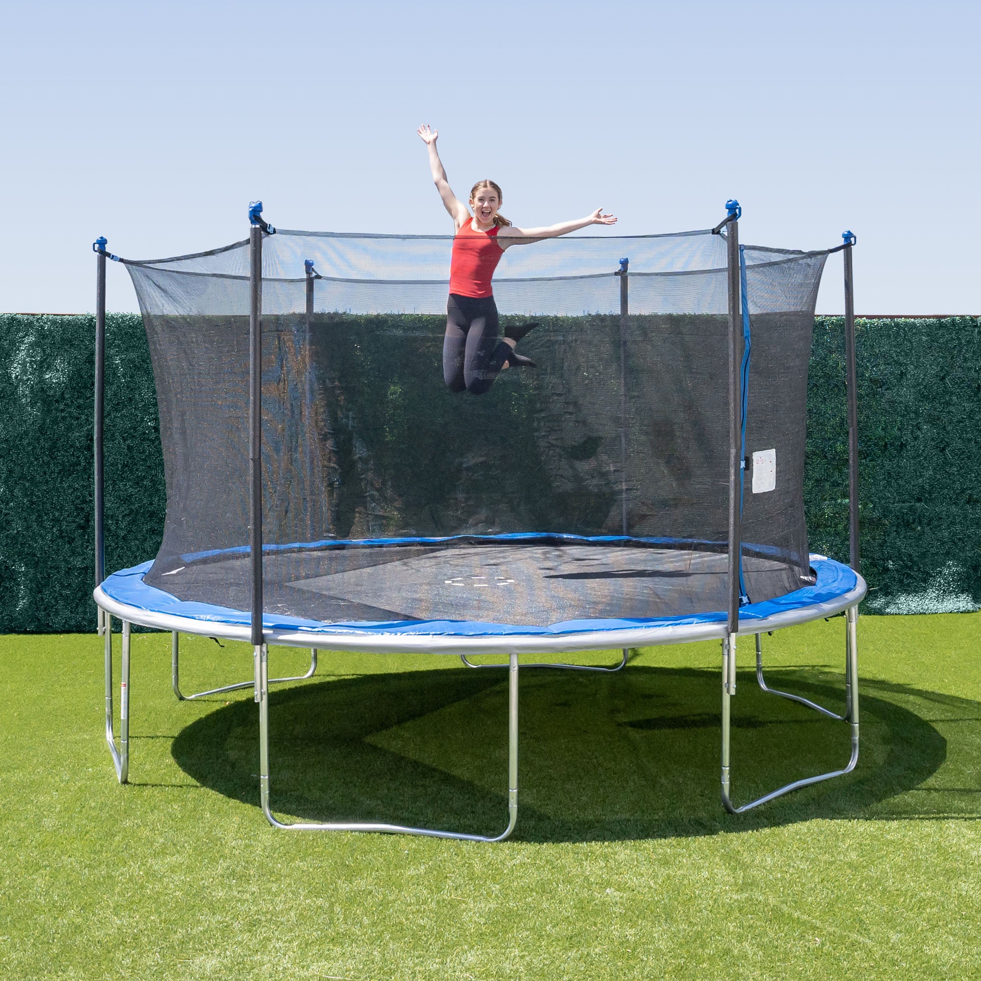 14ft Trampoline Pad - 4 Pieces - Blue For A Round Frame – Trampoline Pro