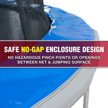 Load image into Gallery viewer, TruJump 14&#39; Blue Trampoline with Enclosure
