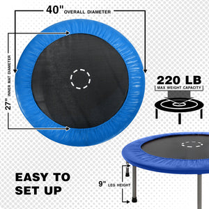 TruJump 40" Fitness Trampoline
