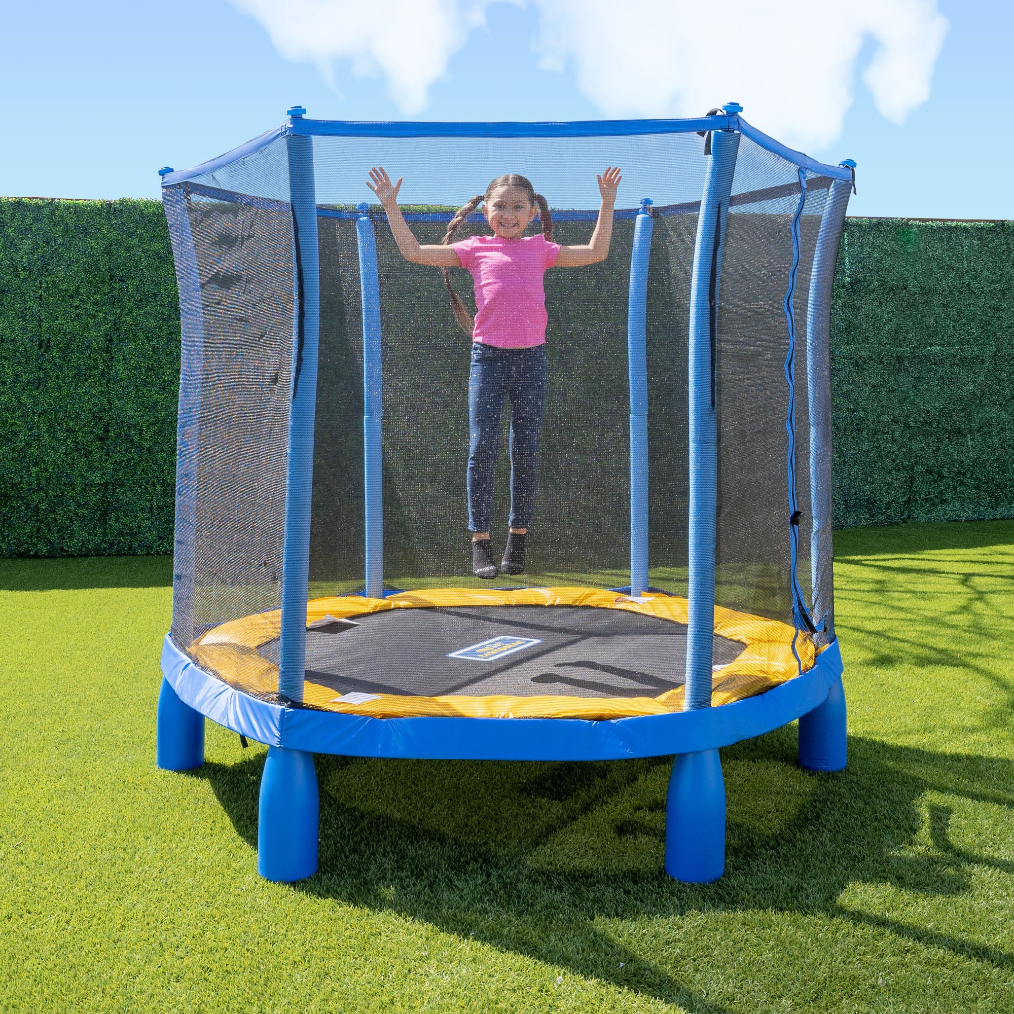 ファッションなデザイン TruJump 7 Foot My 1st Trampoline – SportsPowerSwingSets ウエイトトレーニング