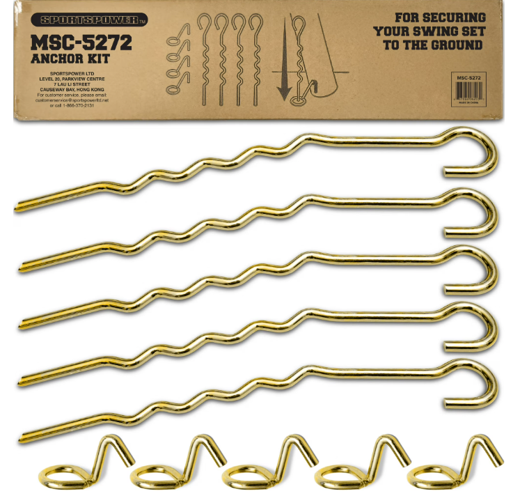 SPORTSPOWER Deluxe Anchor Kit - 5 pc