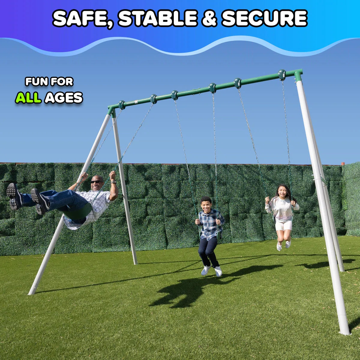 SPORTSPOWER EVEREST 9.5' SWING SET – SportsPowerSwingSets