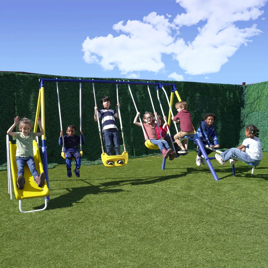 Royal Fun metal swing set