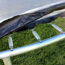 Load image into Gallery viewer, Sportspower 10ft STEPJOY Trampoline with Enclosure &amp; Basketball System
