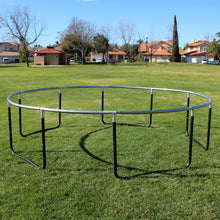 Load image into Gallery viewer, Sportspower 10ft STEPJOY Trampoline with Enclosure &amp; Basketball System
