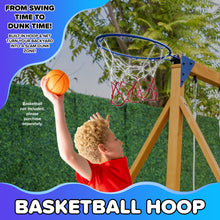 Load image into Gallery viewer, SPORTSPOWER ADDISON WOOD SWING SET
