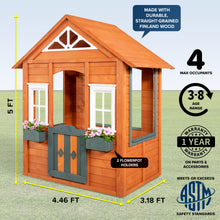 Load image into Gallery viewer, Sportspower Woodbridge Wooden Playhouse
