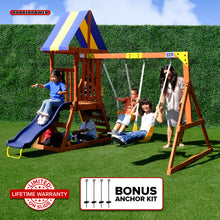 Load image into Gallery viewer, My 1st Wooden Swing Set
