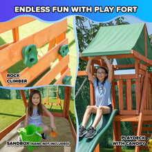 Load image into Gallery viewer, Sherwood Wooden Swing Set
