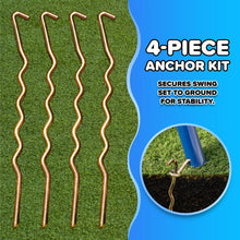 Load image into Gallery viewer, Taylor Galvanized Metal Swing Set
