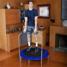 Load image into Gallery viewer, TruJump 48&quot; Fitness Trampoline with Handlebar
