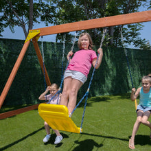Load image into Gallery viewer, Sportspower Brightwood Wooden Swing Set with 3 Swings
