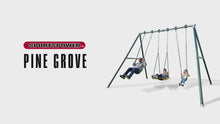 Load and play video in Gallery viewer, Sportspower Pine Grove 10ft Metal Swing Set
